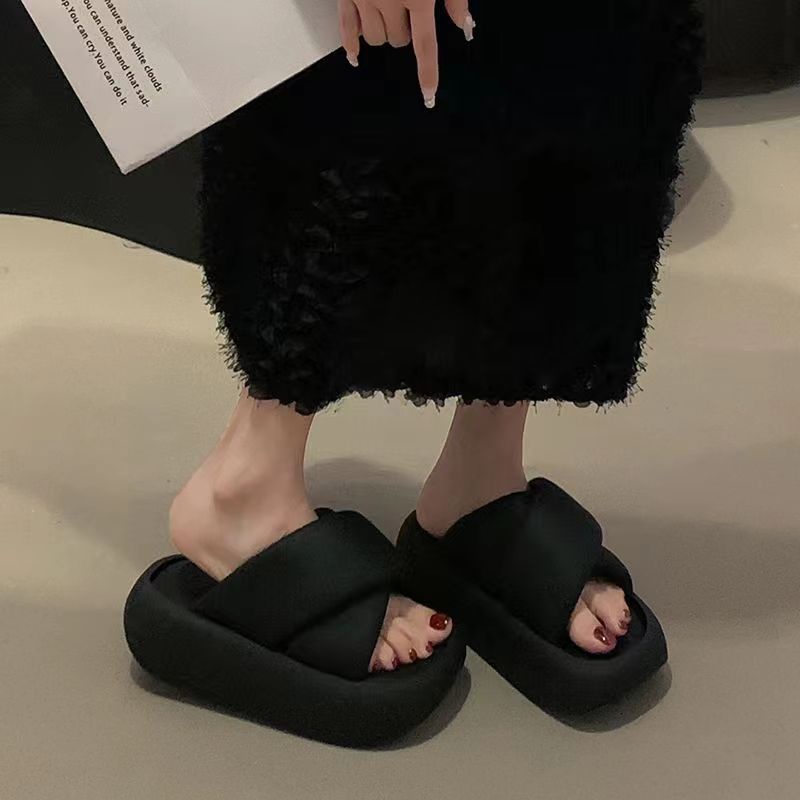One Dép Sandal Đế Dày Thiết Kế Đơn Giản Thời Trang