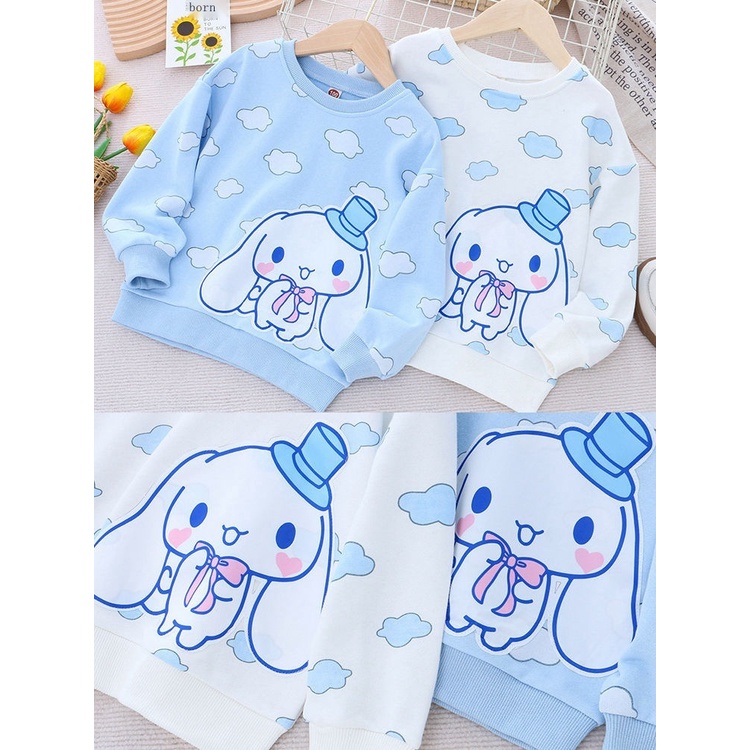 Kuromi Áo sweater Thời Trang Xuân Thu 2023 Cho Bé Gái