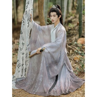 Mới bộ hán phục hóa trang hiệp sĩ cổ đại phong cách wei jin cho nam