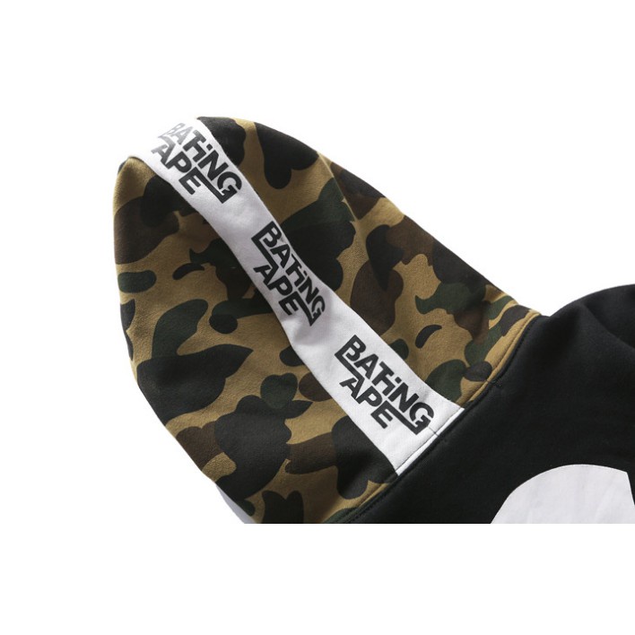 Áo hoodie bapee Họa Tiết Hoạt Hình Phong Cách Hiphop Cho Nam