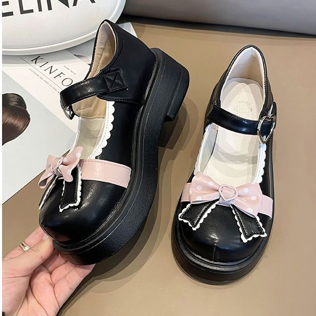 Dép Đế Dày Mũi Tăng Chiều Cao Phong Cách Mới Dành Cho Mùa Xuân Hè