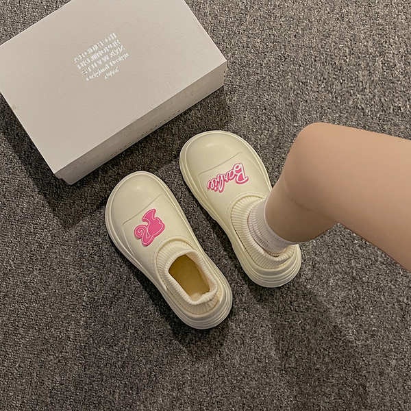 Giày cotton dễ thương chống thấm nước ấm áp xinh xắn cho nữ