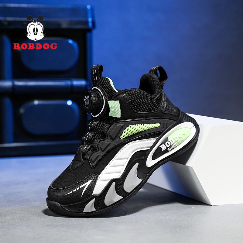 Babudou Giày Thể Thao Da Đế Mềm Chống Trượt Chống Thấm Nước Thời Trang Thu Đông 2023 Cho Bé Trai