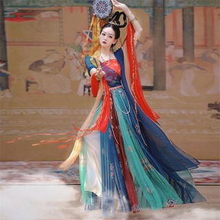 Bộ hán phục múa phong cách trung hoa cổ đại