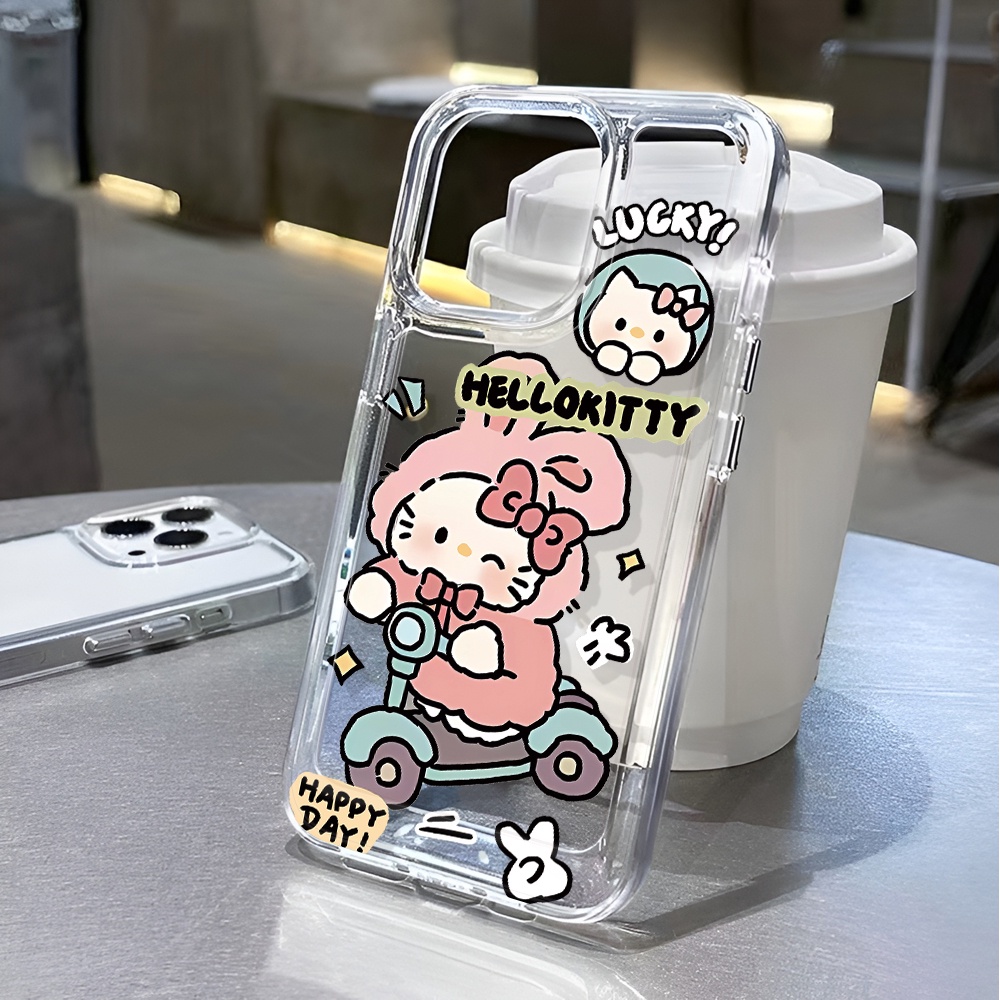 Ốp Điện Thoại Họa Tiết hello kitty Cho iphone 15 pro max 11 14 13 12 7 8 plus x xr xsmax