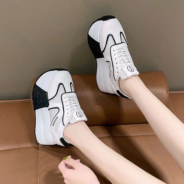 Dày nữ ày trắng bánh xốp giản dị mẫu mới mùa hè đế dày