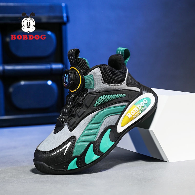 Babudou Giày Thể Thao Da Đế Mềm Chống Trượt Chống Thấm Nước Thời Trang Thu Đông 2023 Cho Bé Trai