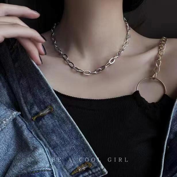 ✨Hàng Sẵn Sàng✨ Dây Chuyền Phong Cách hip hop Thời Trang Hàn Quốc Dành Cho Nam Nữ