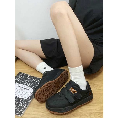 Giày Thể Thao Mũi Tròn Đế Dày Thoáng Khí Phong Cách retro