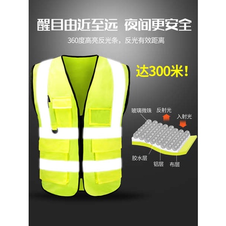 Áo Bảo Hộ Phản Quang An Toàn Khi Lái Xe Ban Đêm