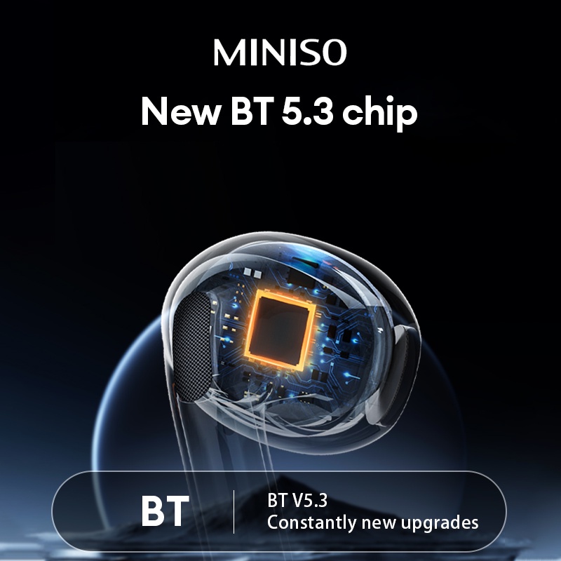 Tai nghe Bluetooth Lenovo × Miniso MCT07 Chất lượng âm thanh HD