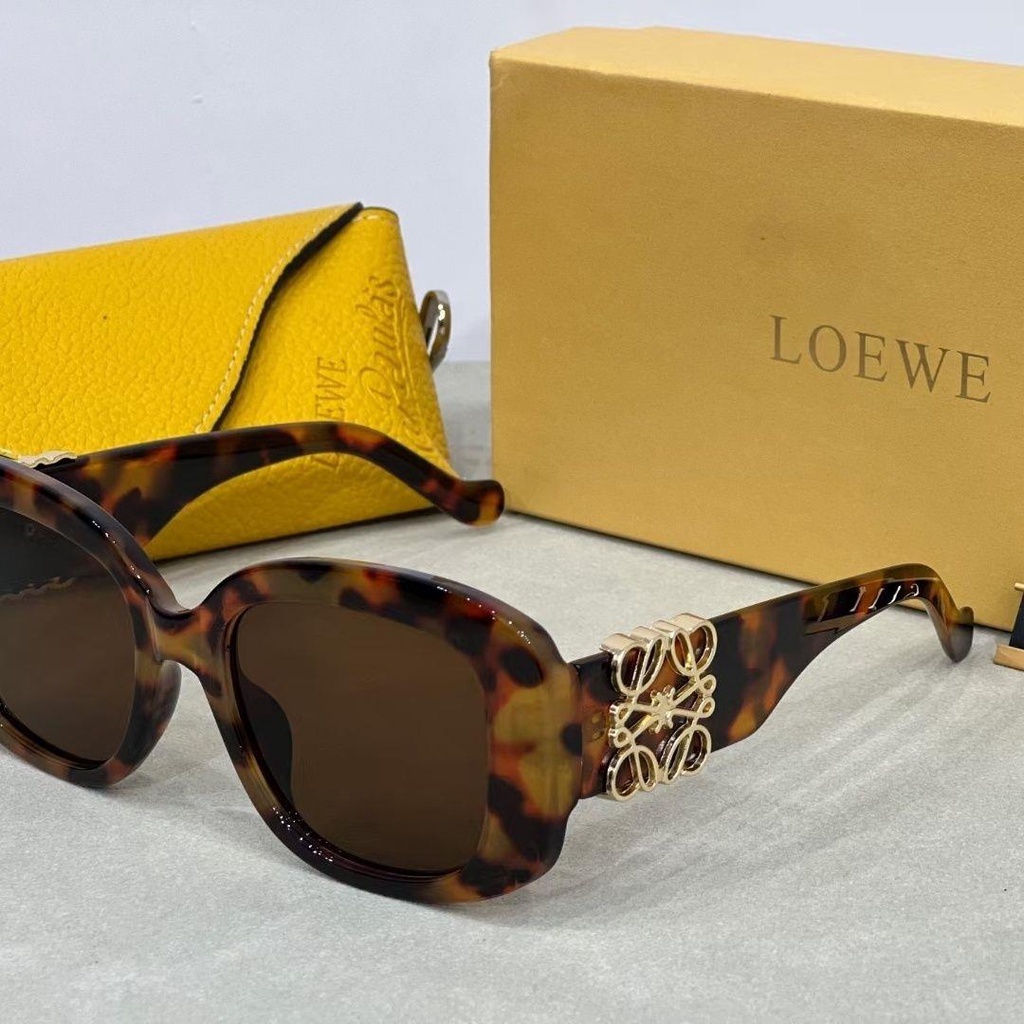 Loewe xiaohongshu Kính Râm Chống Tia Bức Xạ Thời Trang Cho Cặp Đôi