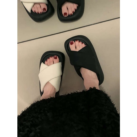 One Dép Sandal Đế Dày Thiết Kế Đơn Giản Thời Trang