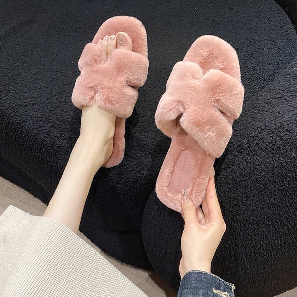 Dép Lông Đế Dày Thời Trang Nhật Bản Đơn Giản