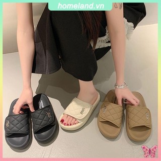 Dép xỏ ngón nữ đế dày Velcro