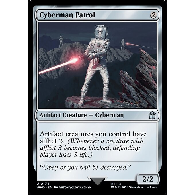 [Doctor Who] - [WHO] - (U) - [Cyberman Patrol] - [2023]
