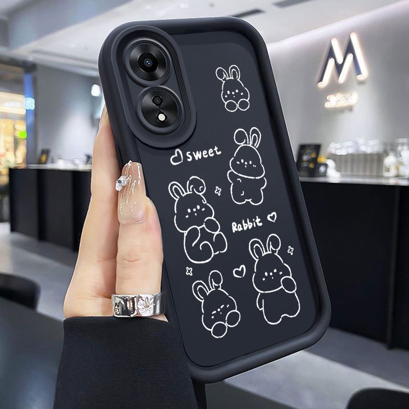 Ốp Lưng Cho OPPO A18 A38 A2x Điện Thoại Đơn Giản