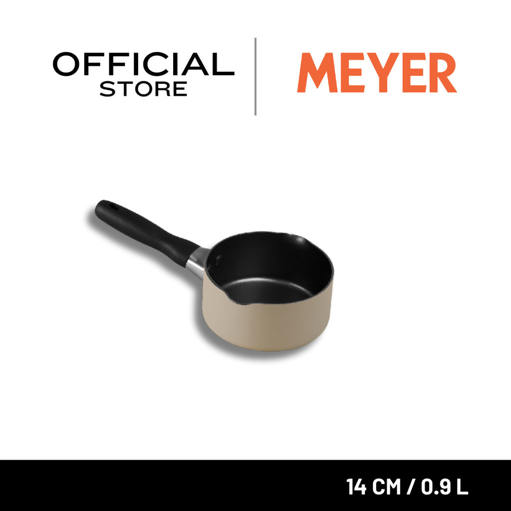 [BÁN HÀNG NHẤT] Nồi MEYER Bauhaus có tay cầm Size 14 Cm./ Bình sữa 0,9 lít (13761-TE12)