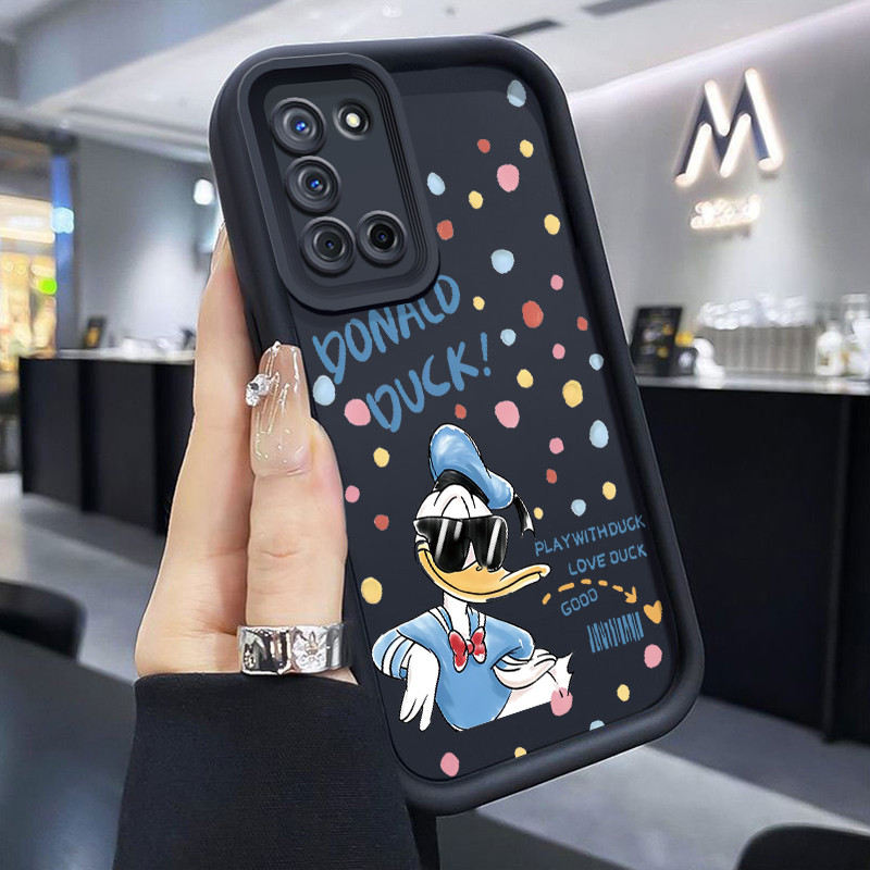 Ốp Lưng Cho OPPO A52 A72 A92 Vịt Donald Điện Thoại