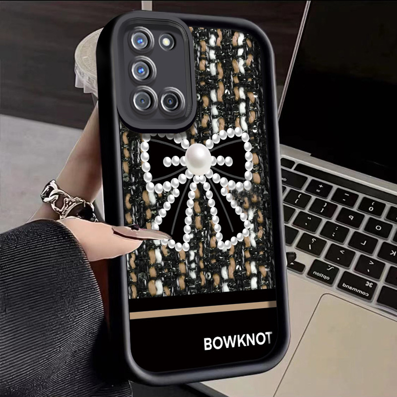 Ốp Lưng Cho OPPO A52 A72 A92 Nơ Điện Thoại