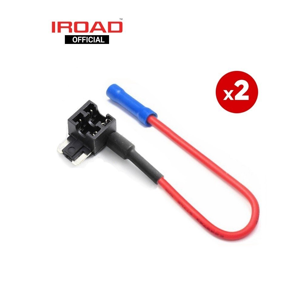 IROAD Micro Fuse tap A không cắt dây cho ô tô. Không cần dây