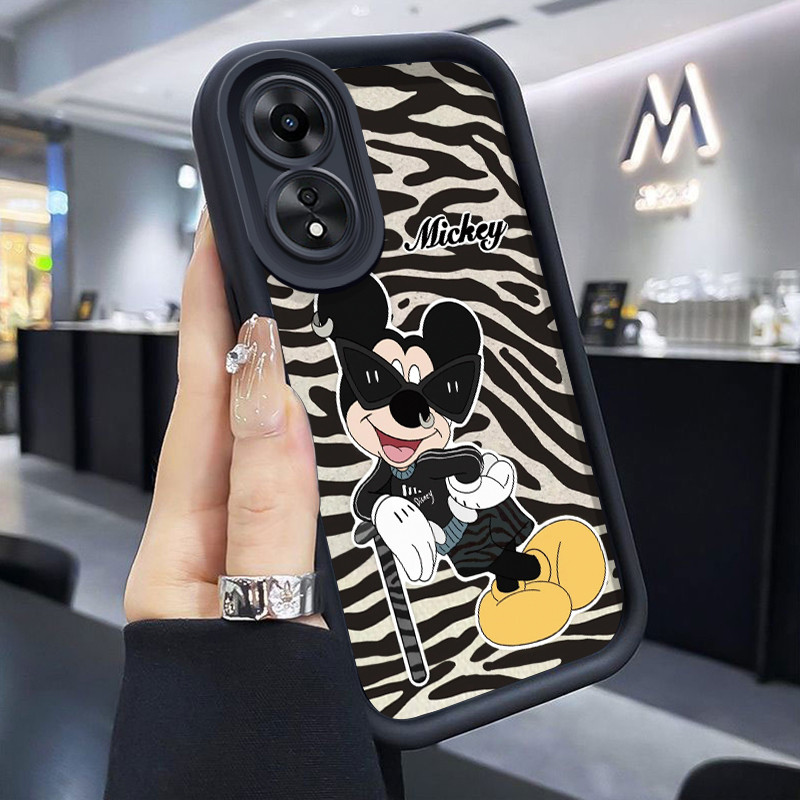 Ốp Lưng Cho OPPO A18 A38 A2x Điện Thoại Mickey Minnie
