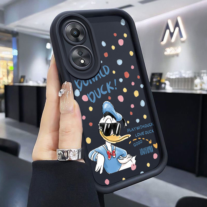 Ốp Lưng Cho OPPO A58 5G A78 5G A58x 5G A1x 5G A2x 5G Vịt Donald Điện Thoại