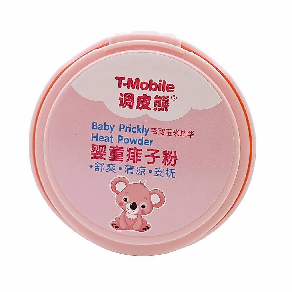 Naughty Bear Baby Prickly Heat Powder Talc Powder Prickly Heat Powder Bột ngô cho bé 140g Hỗ trợ Dai