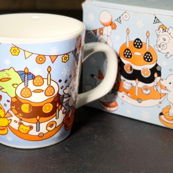 Cốc gốm sứ Pokémon x Mister Donut Hộp không đẹp
