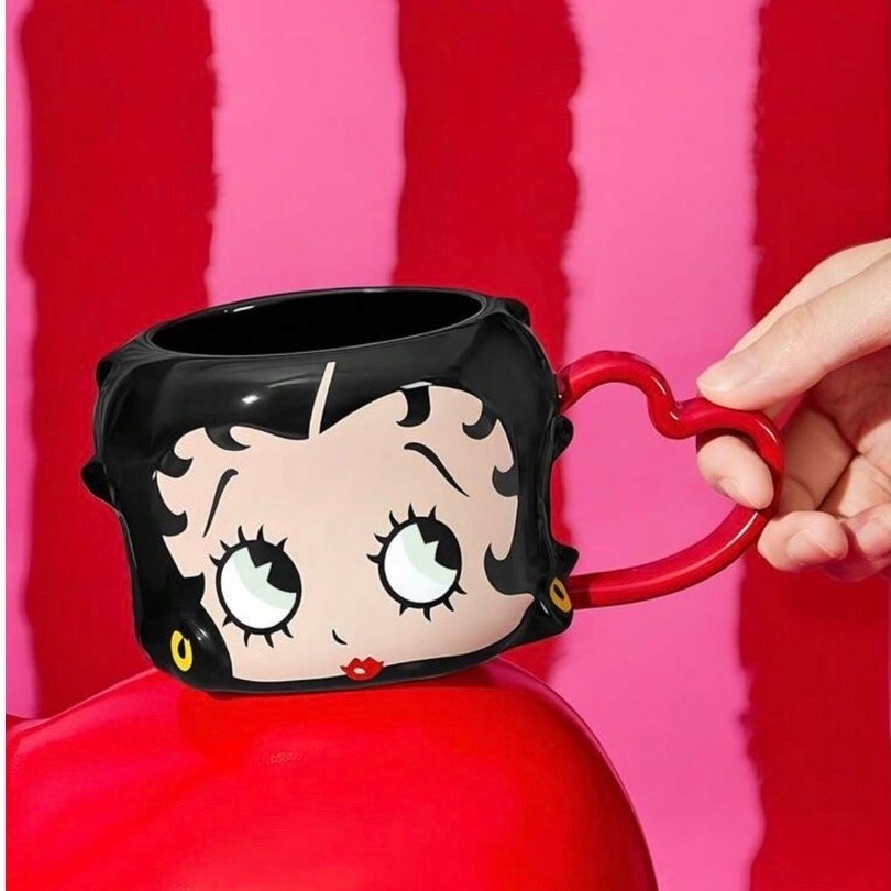 Cốc gốm Betty Boop