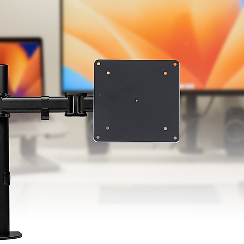 Quu Tấm gắn màn hình di động VESA 75X75 100X100 Bộ thu nhôm cho bàn làm việc