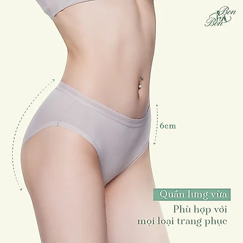 Quần lót Bonbon sét 7quần cạp vừa BSCS6001