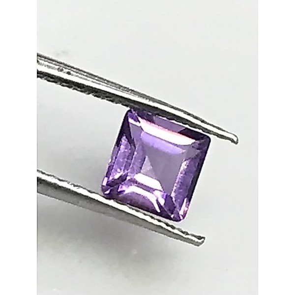 Đá quý thạch anh tím tự nhiên 1 Hình vuông 5x5 5x5 1