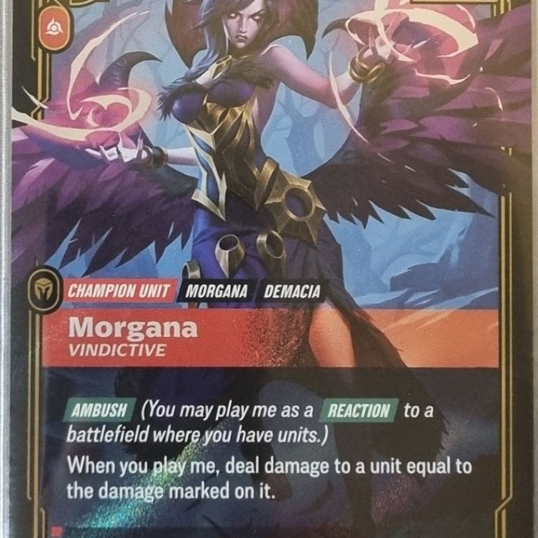 Trò chơi thẻ Riffbound Morgana Vindictive (VEN 017 / 166)