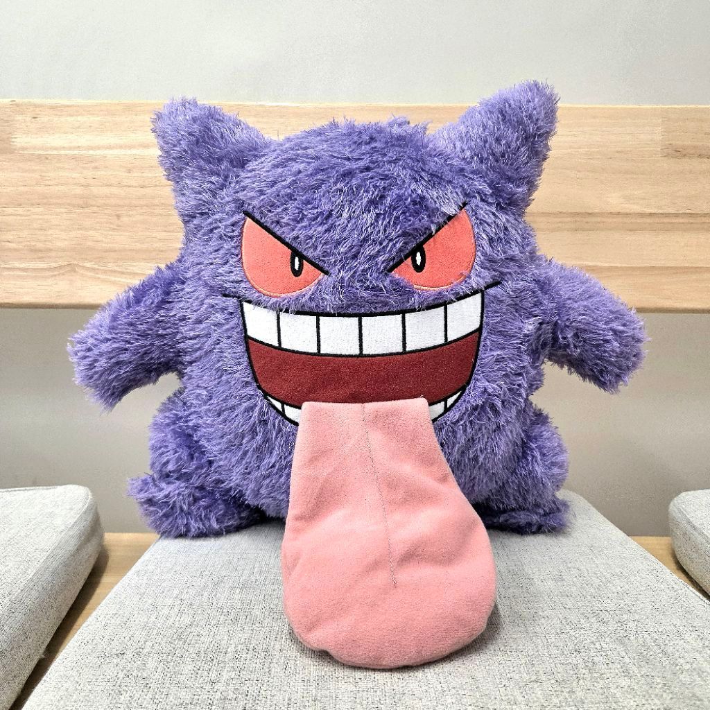 Búp bê Bandai-Pokemon 2 tay Nhật Bản-Genga (Gengar) Ichibankuji Prize A