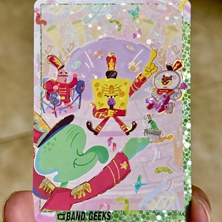 UR SpongeBob SquarePants- Edition-001-SEA-Series 1 Eng. Ver. Kayou Từ shop B2S