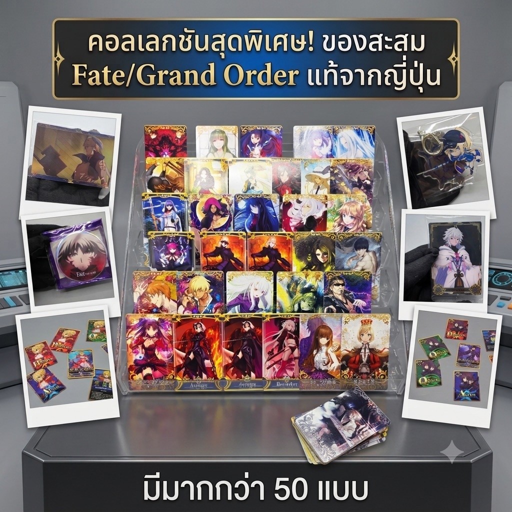 Bộ sưu tập thẻ Anime số phận lớn đặt hàng arcade fgo saber rin