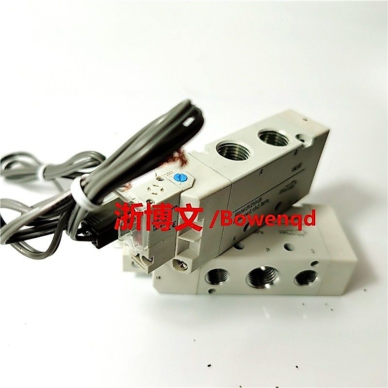 Van điện từ khí nén 5V210-08 Hai vị trí Năm chiều DC24V AC220V Van kiểm tra tần số cao ACDNM