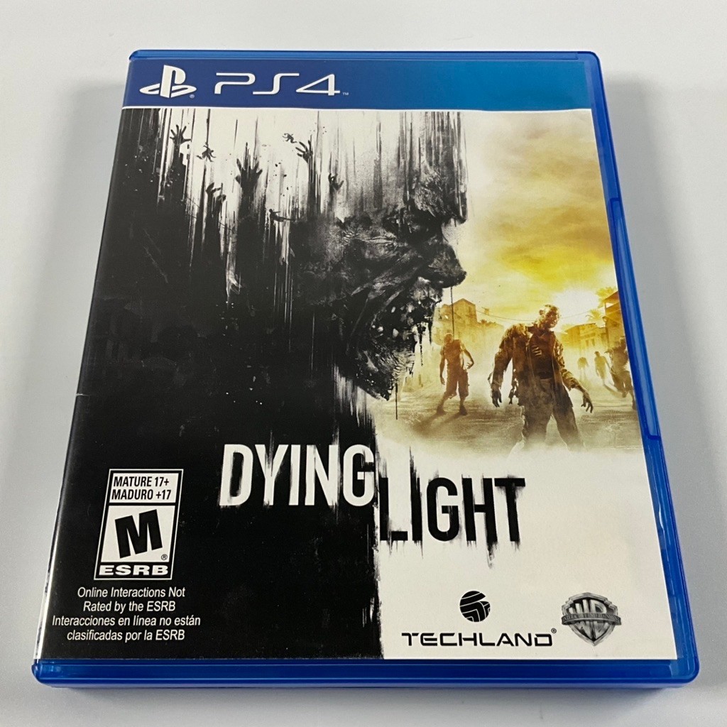 [2nd Hand] Dying Light PS4 Open World Zombie Survival Game Parker Horror Coop PlayStation 4
