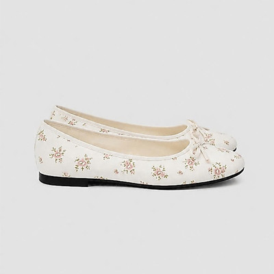 Giày búp bê OLV hoa vintage Floral Flats nhiều màu phù hợp đi chơi đi học