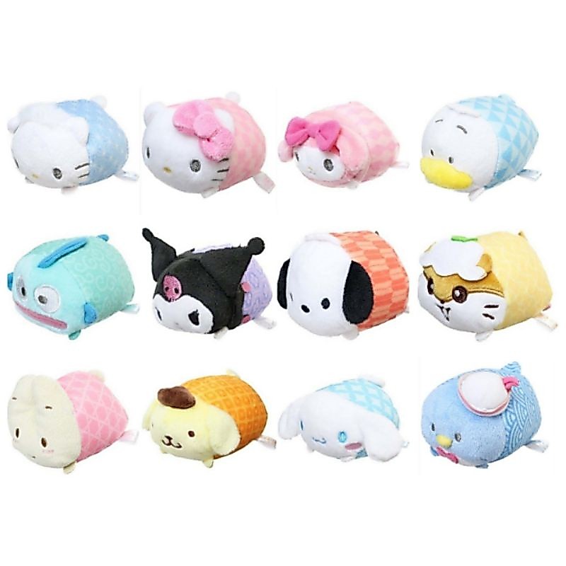 Búp bê Sanrio Họa tiết Nhật Bản Tsum Sản phẩm chính hãng1