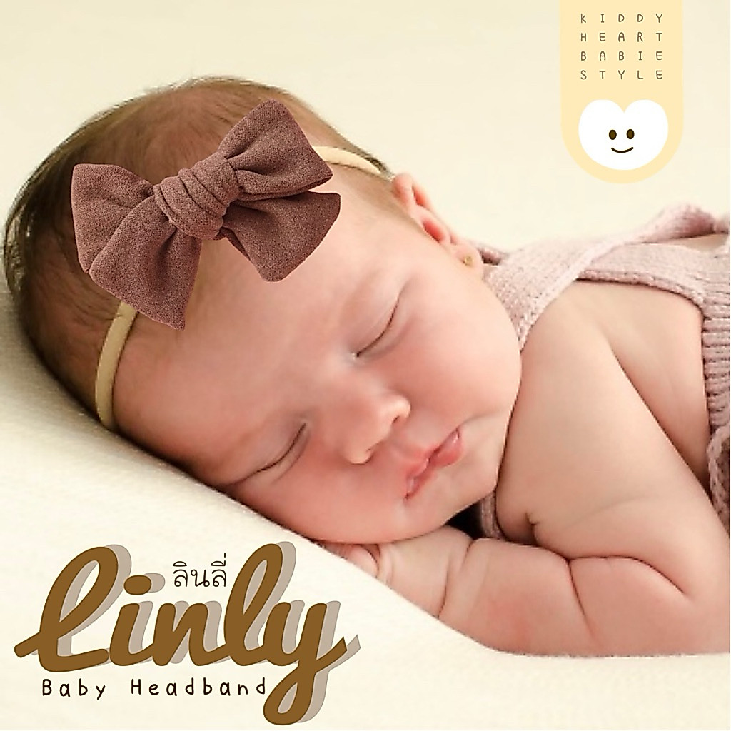 [Kiddy Heart] Mẫu Linly băng đô cho bé 0-12