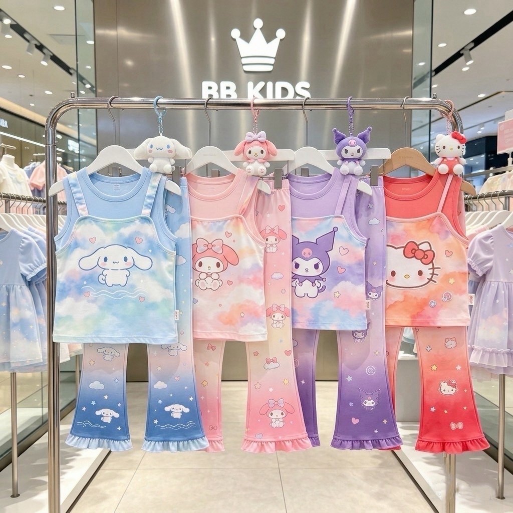 Quần áo bé gái BBKIDS Thời trang trẻ em phong cách Hàn Quốc