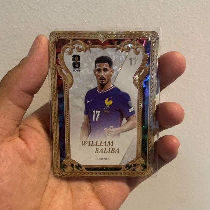 2026 Panini FIFA World Cup William Saliba Pha lê Pháp 17