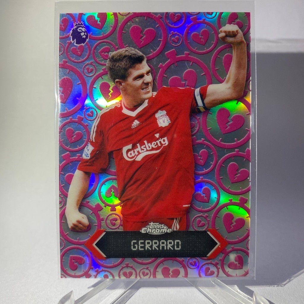 Thẻ bóng đá STEVEN GERRARD LIVERPOOL TOPPS CHROME 2026 NoSTH-14