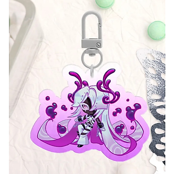 Venom Dough Cookie Acrylic Keychain