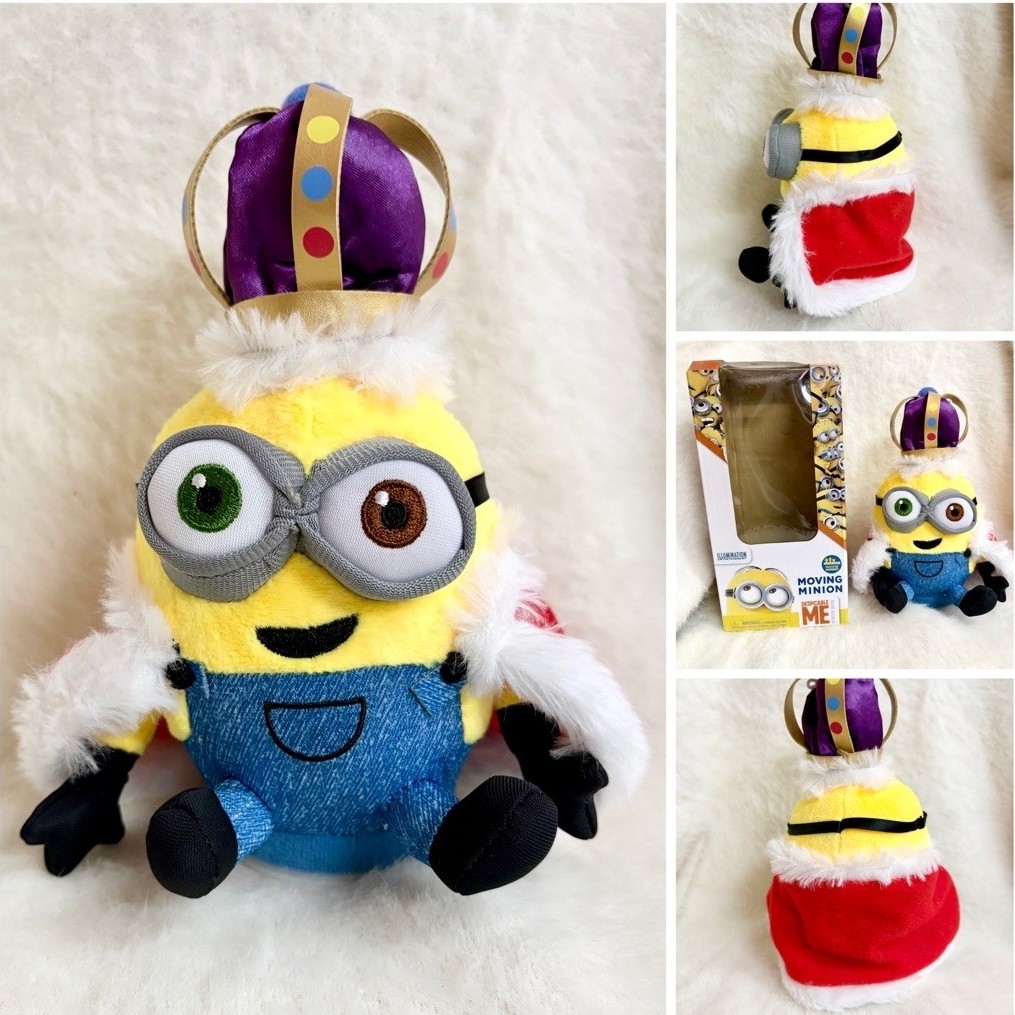 Máy búp bê Minion King Bob Đó là mô hình "Minion di chuyển" có thể ghi âm và nói cùng.