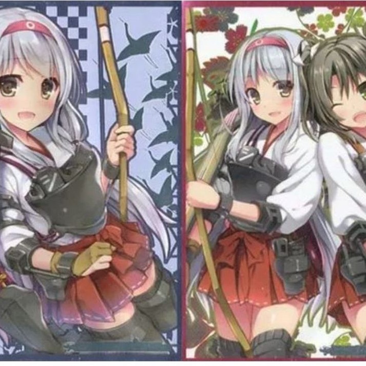 [Nhân vật Comiket 0092] Bộ sưu tập tay áo Thẻ Kantai Shoukaku & Zuikaku-Doujin