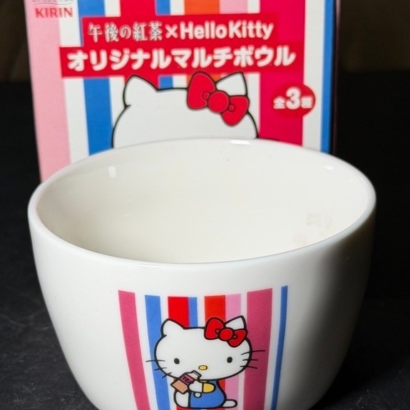 Bát gốm sứ Sanrio Kirin Gogo no Kocha x Hello Kitty