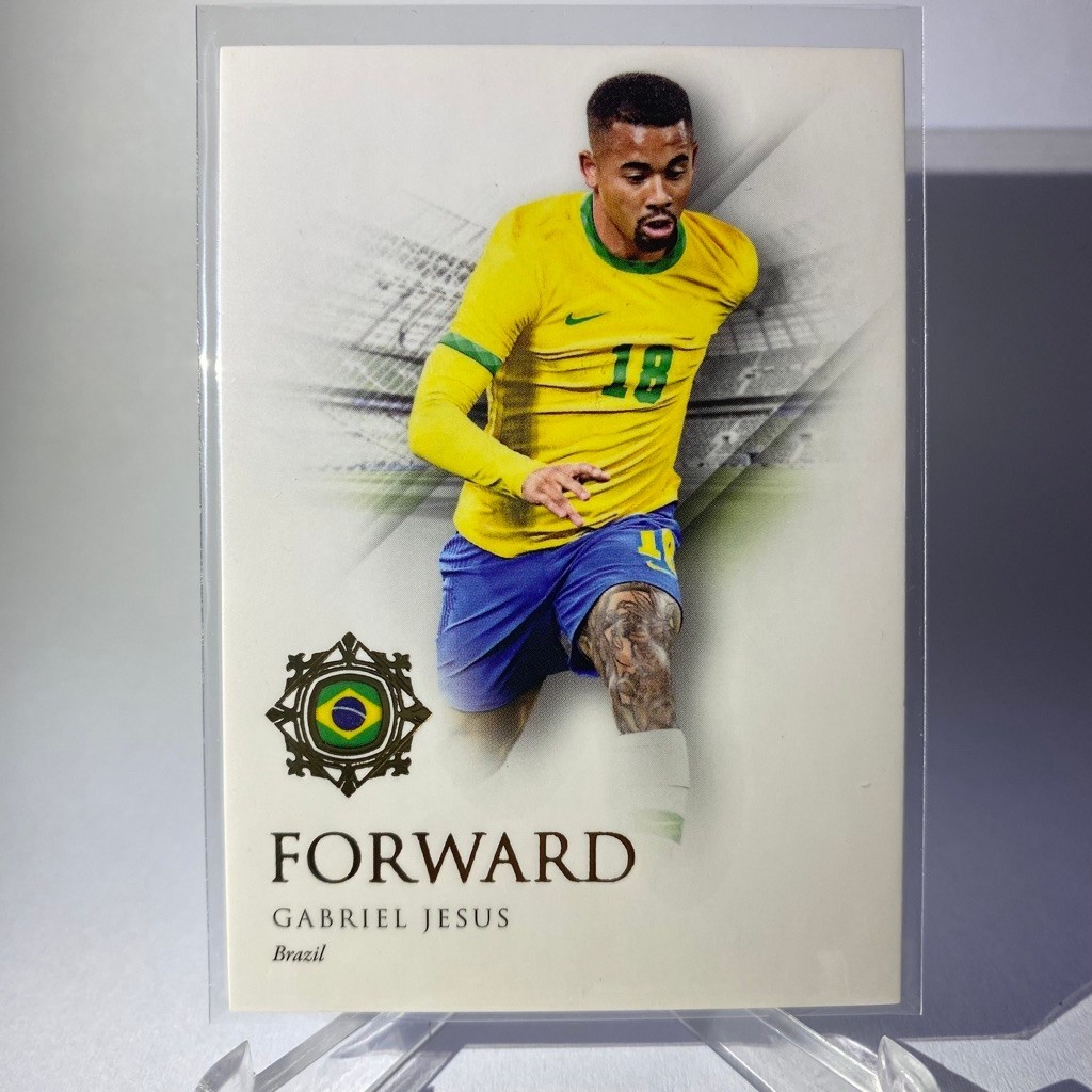 Thẻ bóng đá GABRIEL JESUS BRAZIL Furera UNIQUE 2022 No.069